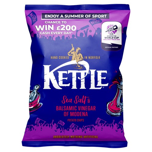 Kettle Sea Salt & Balsamic Vinegar 130g