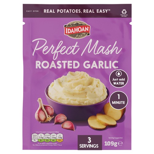 Idahoan Perfect Mash Roasted Garlic (109g)