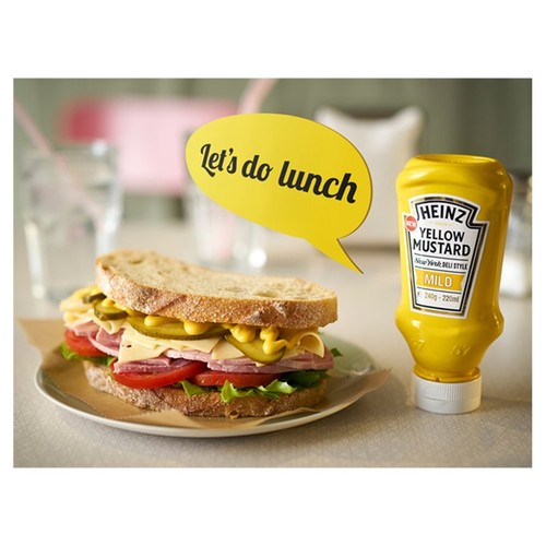 Heinz Mild Yellow Mustard thumbnail 2