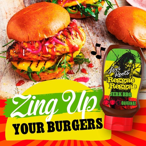 Levi Roots Reggae Reggae Jerk BBQ Sauce 330g thumbnail 2