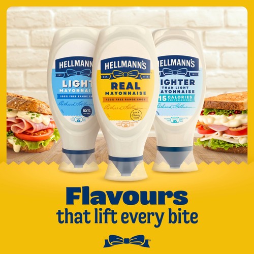 Hellmann's Real Mayonnaise 580ml thumbnail 3