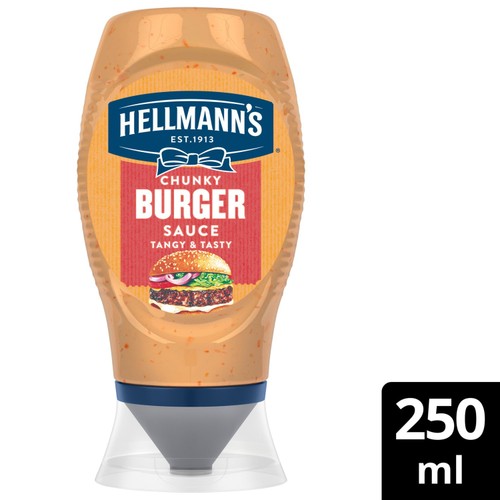 Hellmann's Chunky Burger Sauce 250ml