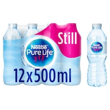 Nestle Pure Life Still Spring Water Multipack 12x500ml