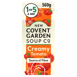 New Covent Garden Soup Co Creamy Tomato 560g - Image 1