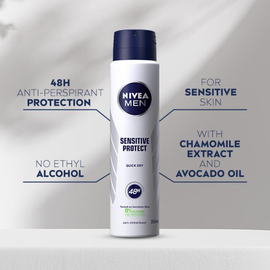 NIVEA MEN Sensitive Protect Anti-Perspirant Deodorant Spray thumbnail 3