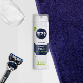 NIVEA MEN Sensitive Shaving Foam with 0 % Alcohol thumbnail 5