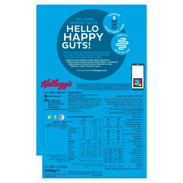 Kellogg's Bran Flakes Breakfast Cereal thumbnail 6