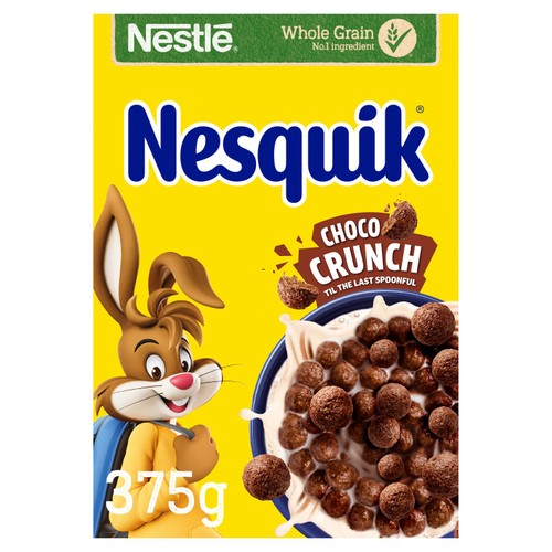 Nesquik Chocolate Breakfast Cereal thumbnail 3