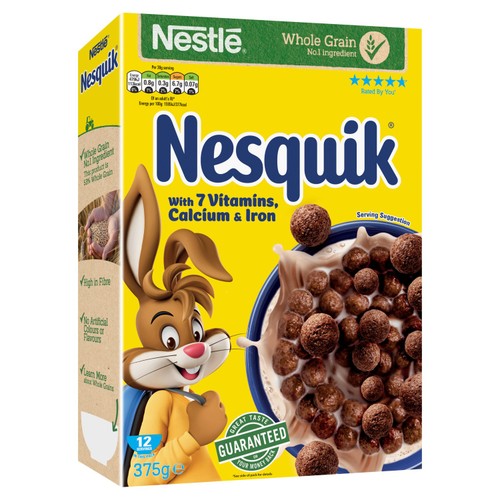 Nesquik Chocolate Breakfast Cereal thumbnail 5