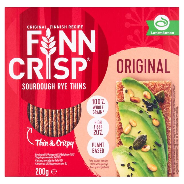 Finn Crisp Harvest Slims Rye Crispbread