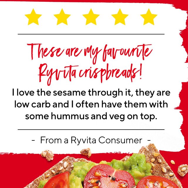 Ryvita Crispbread Sesame Crackers thumbnail 6
