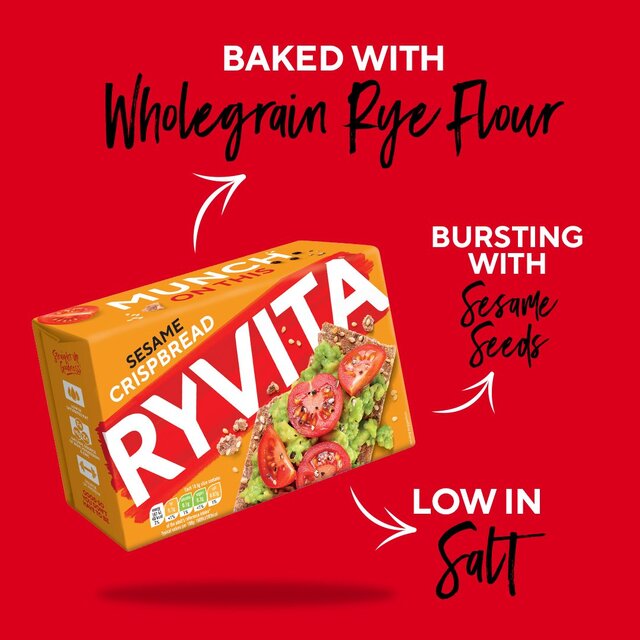 Ryvita Crispbread Sesame Crackers thumbnail 8