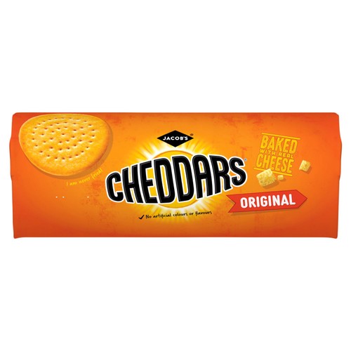 Jacob's Baked Cheddars Cheese Crackers thumbnail 2