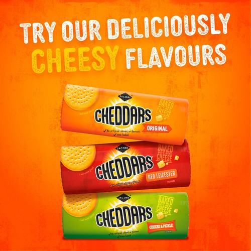 Jacob's Baked Cheddars Cheese Crackers thumbnail 4