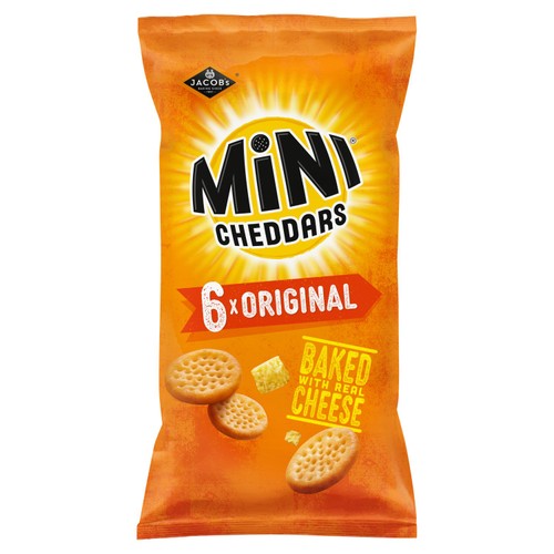 Jacob's Mini Cheddars Original Multipack Baked Snacks thumbnail 3