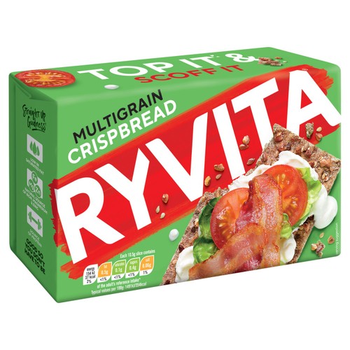 Ryvita Crispbread Multigrain Crackers  thumbnail 3