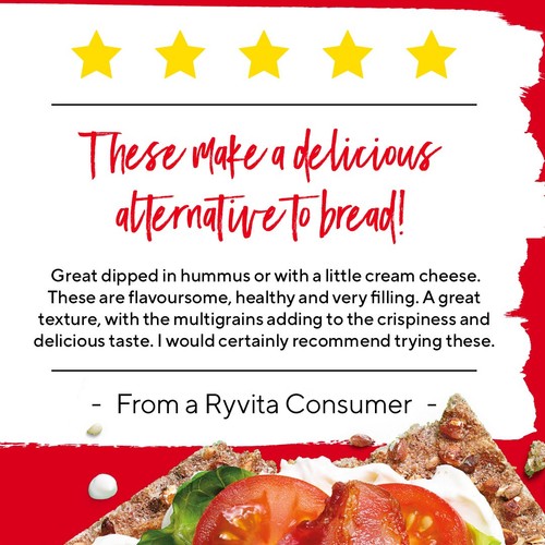 Ryvita Crispbread Multigrain Crackers  thumbnail 6