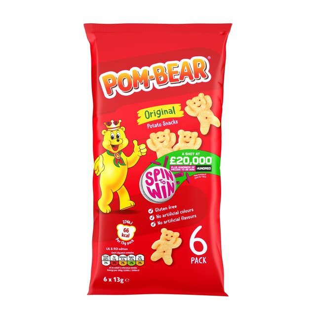 Pom-Bear Original Multipack Crisps thumbnail 2