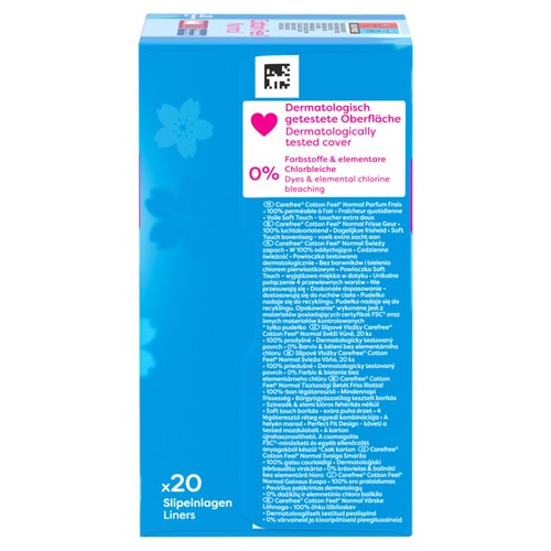 Carefree Cotton Fresh Scented Breathable Pantyliners Single Wrapped thumbnail 9