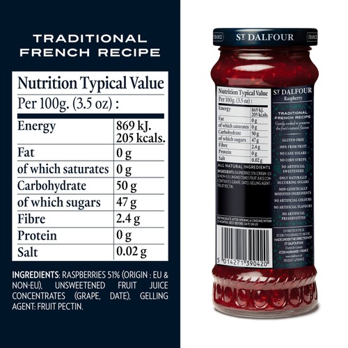 St Dalfour Raspberry Fruit Spread thumbnail 5