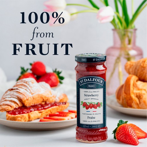 St Dalfour Strawberry Fruit Spread thumbnail 6