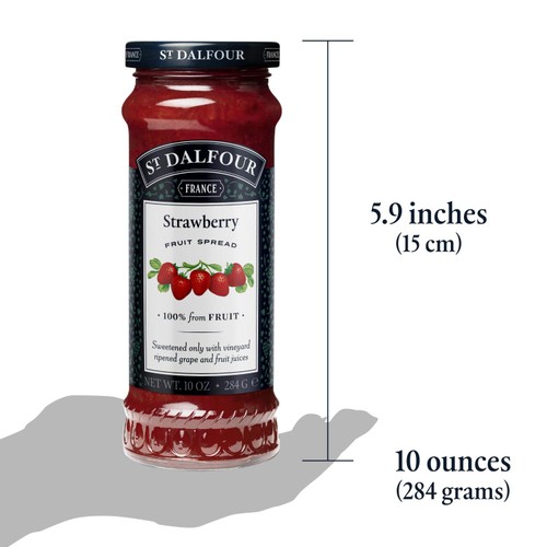 St Dalfour Strawberry Fruit Spread thumbnail 7