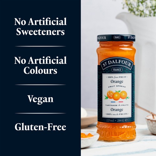 St Dalfour Orange Fruit Spread thumbnail 3
