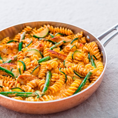 Sacla' Roasted Pepper & Crushed Almond Pesto thumbnail 5