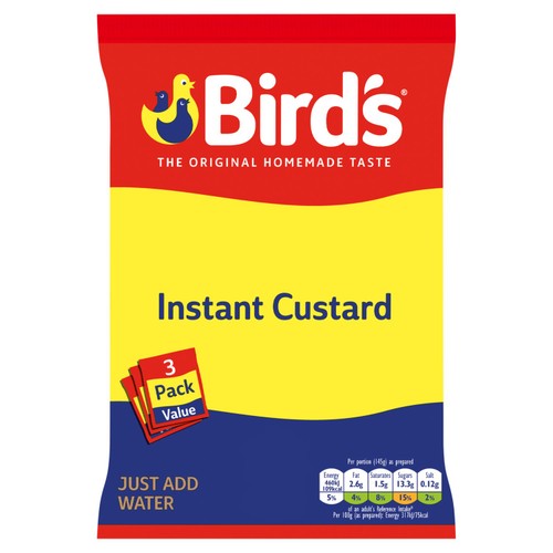 Bird's Instant Custard Powder Sachets thumbnail 2