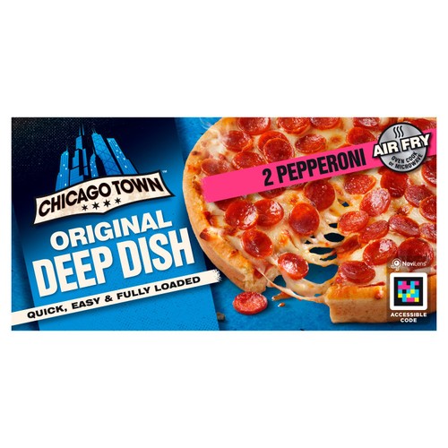 Chicago Town 2 Deep Dish Pepperoni Mini Pizzas
