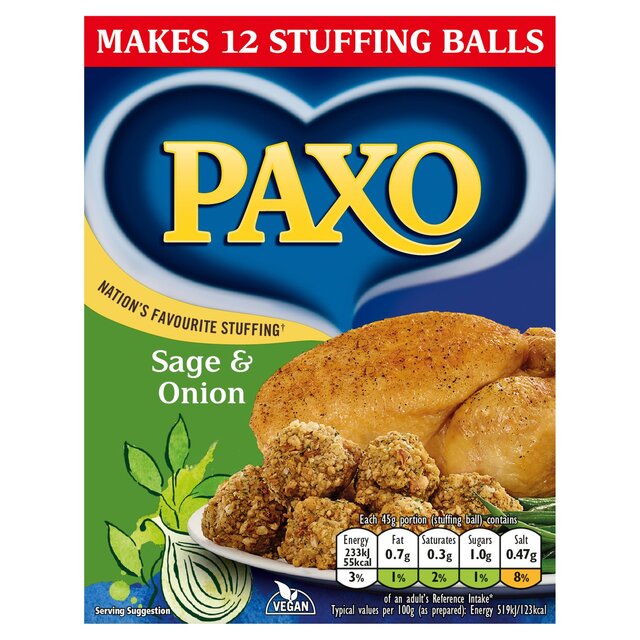 Paxo Sage & Onion Stuffing Mix thumbnail 11