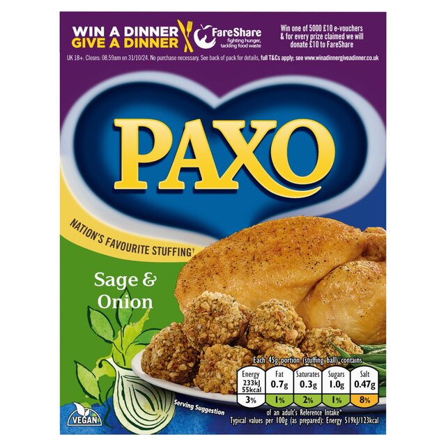 Paxo Sage & Onion Stuffing Mix thumbnail 3