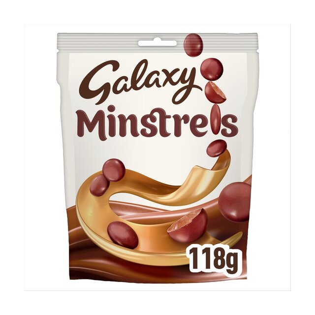 Galaxy Minstrels Milk Chocolate Buttons Pouch Bag