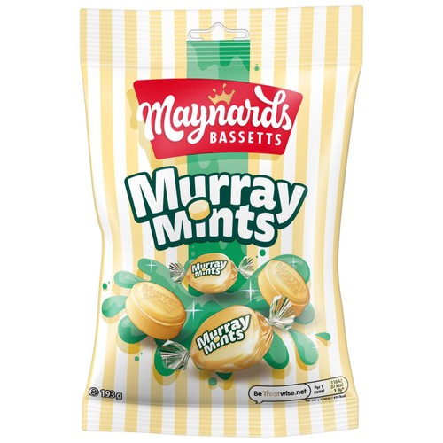 Maynards Bassetts Murray Mints Sweets Bag