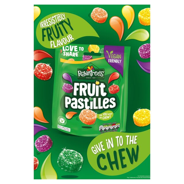 Rowntree's Fruit Pastilles Sweets Sharing Bag thumbnail 3