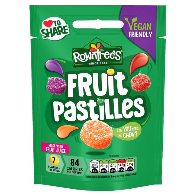 Rowntree's Fruit Pastilles Sweets Sharing Bag thumbnail 8