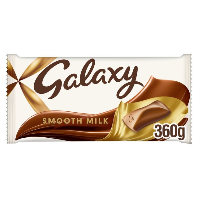 Galaxy Smooth Milk Chocolate Gift Large Sharing Block Bar