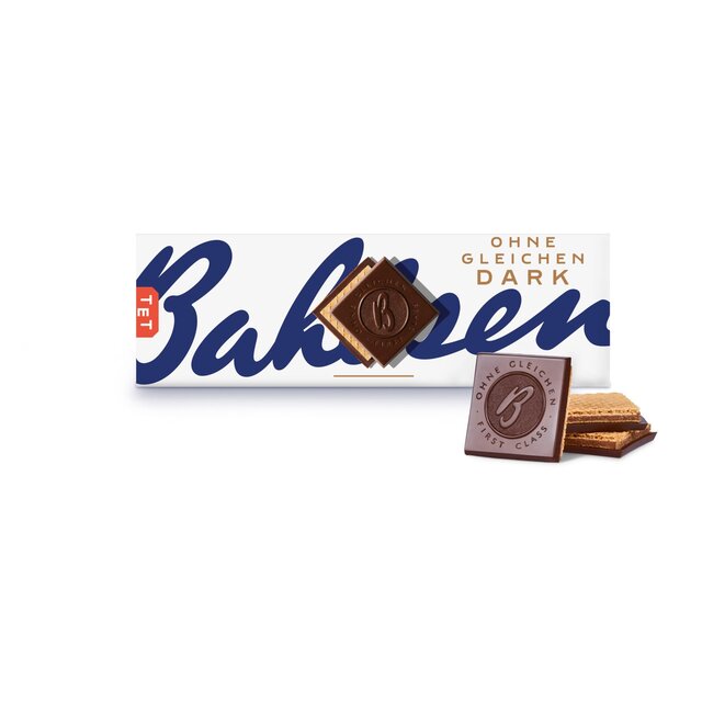 Bahlsen Ohne Gleichen Dark Chocolate Praline Wafer Biscuits thumbnail 2
