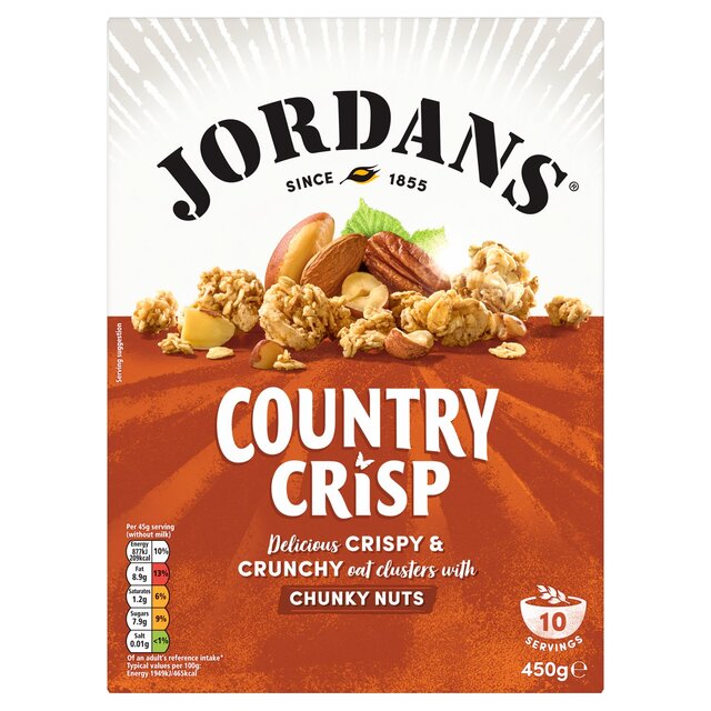 Jordans Country Crisp Chunky Nut Breakfast Cereal thumbnail 2