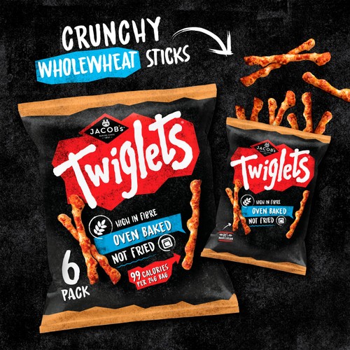Jacob's Twiglets Original Snacks Multipack thumbnail 3