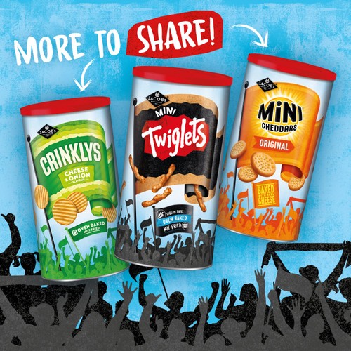 Jacob's Twiglets Original Baked Snacks Tub thumbnail 3