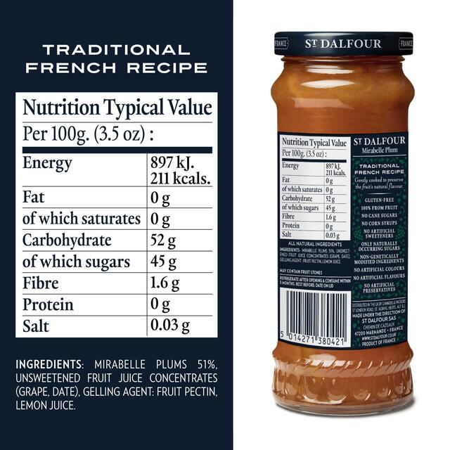 St. Dalfour Mirabelle Plum Jam thumbnail 2