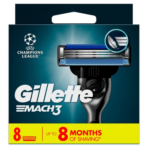 Gillette Mach 3 Razor Blades thumbnail 2