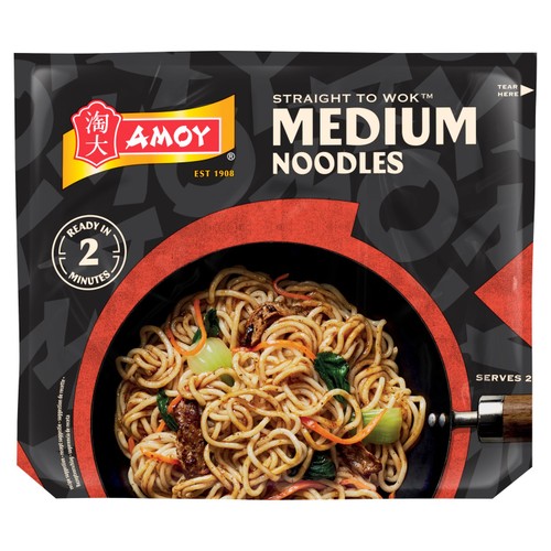 Amoy Straight To Wok Medium Noodles thumbnail 3