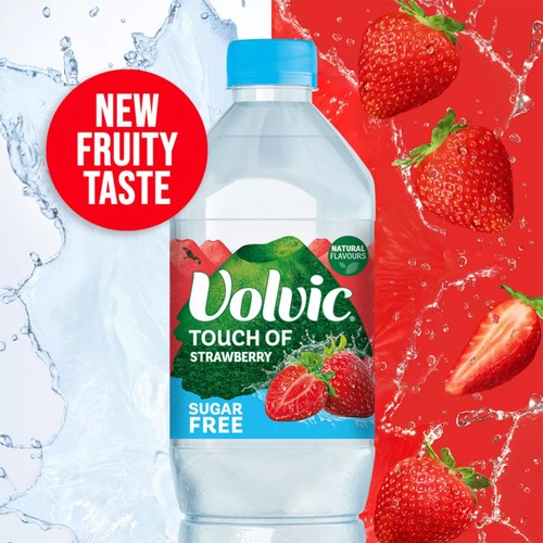 Volvic Touch of Fruit Strawberry Sugar Free Still Flavoured Water thumbnail 7