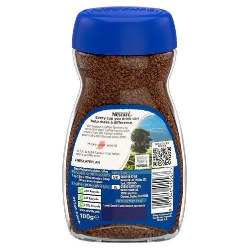 Nescafe Original Decaff Instant Coffee  thumbnail 2