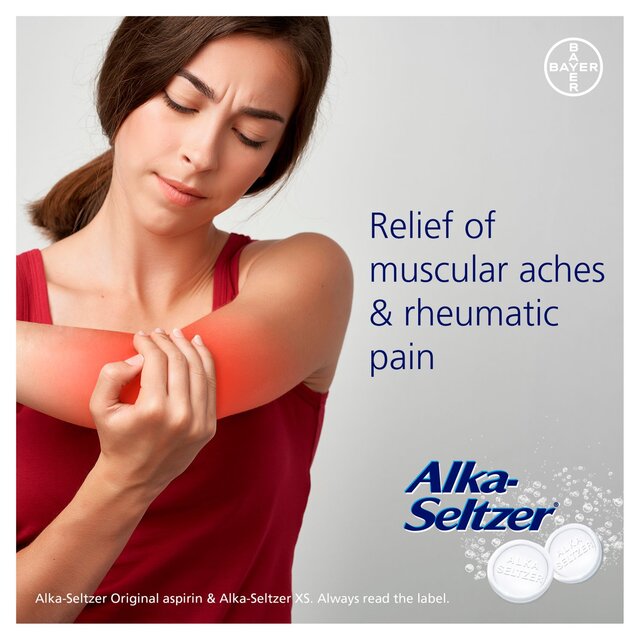 Alka Seltzer Original Pain Relief Effervescent Tablets thumbnail 5