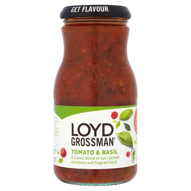 Loyd Grossman Tomato & Basil Pasta Sauce thumbnail 2