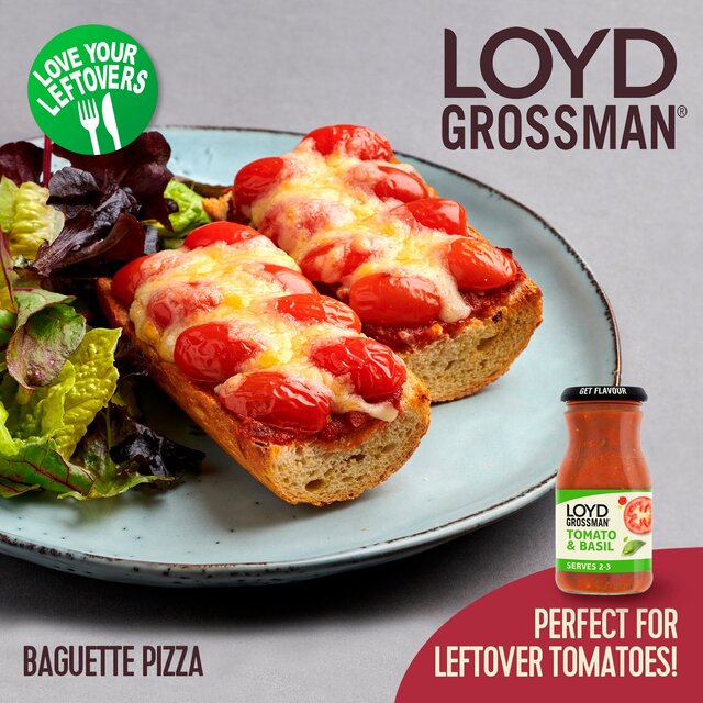 Loyd Grossman Tomato & Basil Pasta Sauce thumbnail 3