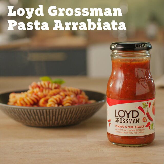 Loyd Grossman Tomato & Chilli Pasta Sauce thumbnail 3